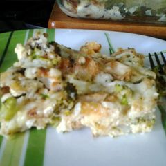 A picture of Savory Bread Pudding.