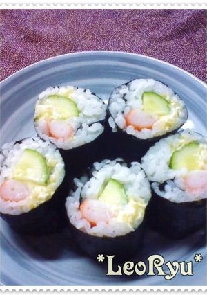 A picture of Lazy "Sushi" Rolls for Lunchboxes.