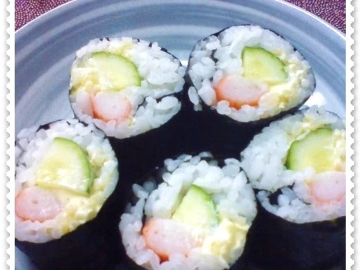 Easy Ways Make|Recipe} Lazy &amp;#34;Sushi&amp;#34; Rolls for Lunchboxes, Really Delicious