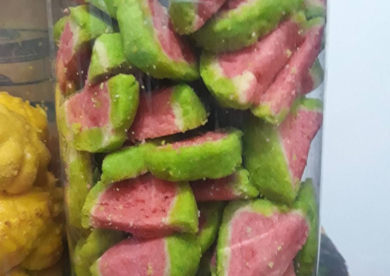 Kue kering Semangka/ jambu Biji mudah