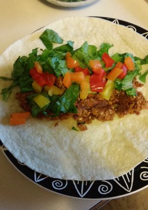 A picture of Chorizo Burritos.