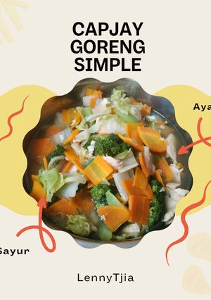 Foto resep Cap jay goreng simple