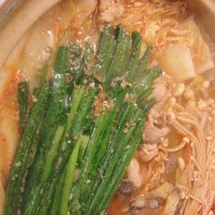 Pork Kimchi Hot Pot with Delicious Soup A picture of Pork Kimchi Hot Pot with Delicious Soup.