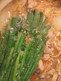 A picture of Pork Kimchi Hot Pot with Delicious Soup.