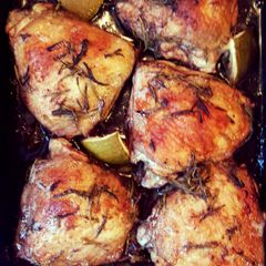 A picture of Chicken Rosemary.