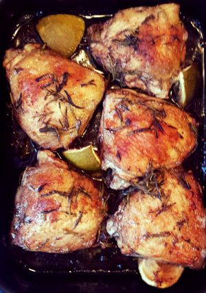 A picture of Chicken Rosemary.