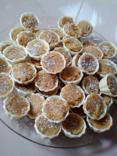 عکسی از دستور حلوای شیر مجلسی با نان حلوا