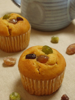 A picture of Rich Kinako Cupcakes.