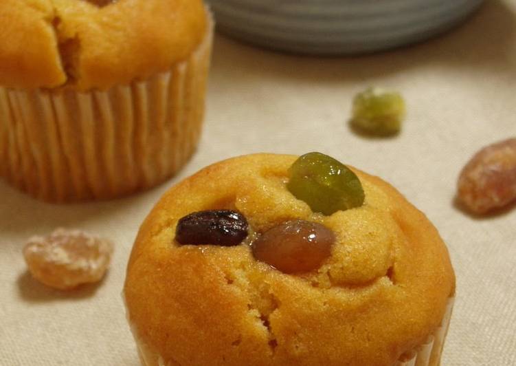 How to Make Yummy Rich Kinako Cupcakes