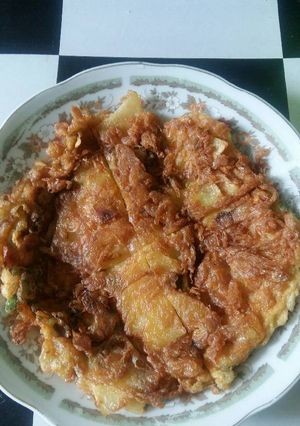 Foto resep Telur dadar kentang