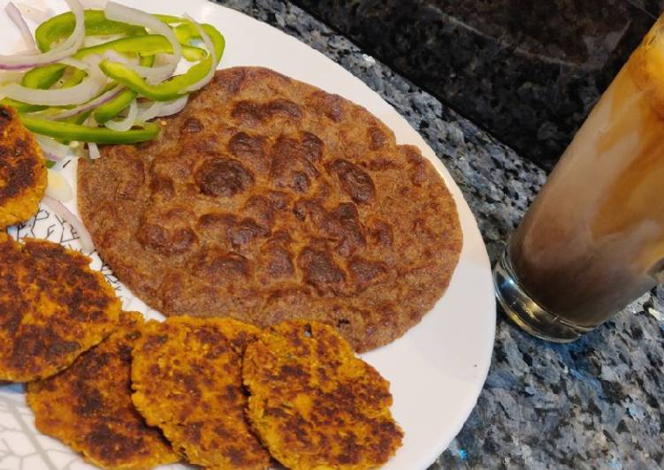 Recipe of Favorite Paneer-lauki tikki/kebab