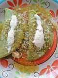 Enchiladas verdes con tortilla de nopal 🌶️🤤