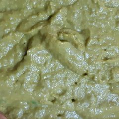 Green chilli sauce A picture of Green chilli sauce.