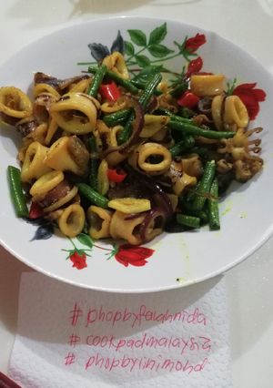 Gambar Sotong goreng kunyit yang simple #phopbylinimohd #batch18