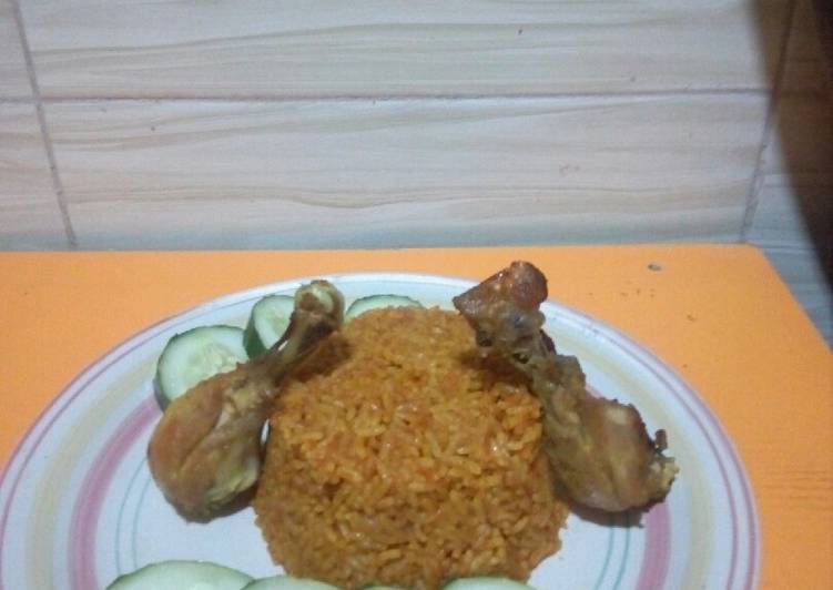 Simple Way to Make Ultimate Spicy, tasty &amp;Eye Popping Nigerian Jollof Rice For Any Occasion