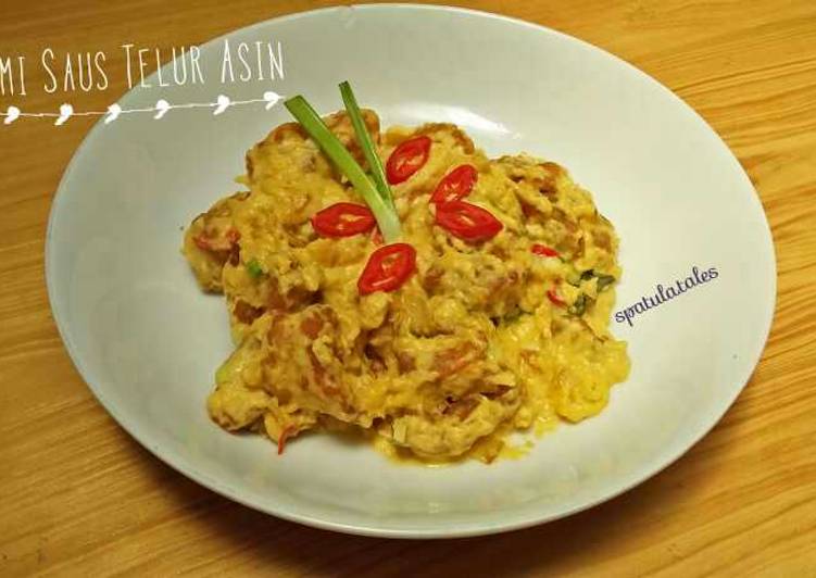 Cumi Saus Telur Asin