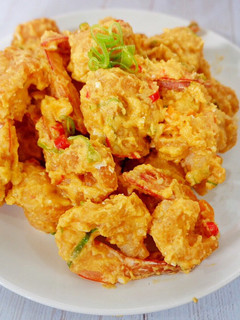 Foto resep Udang saus telur asin