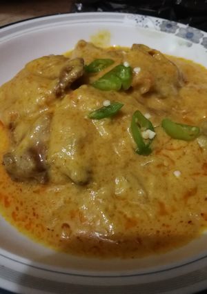 A picture of Karhi pakora.