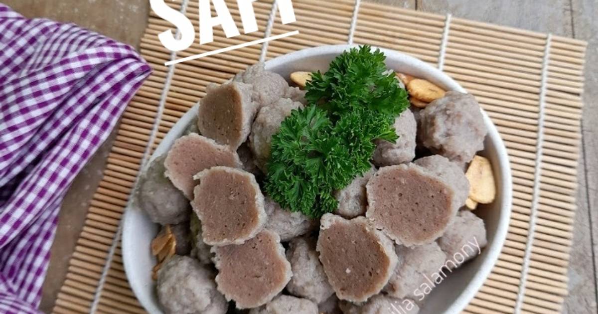 Resep Bakso Sapi (Daging Giling) oleh Cicilia Yustina Salamony Cookpad