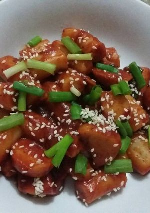 Foto resep Tteokbokki with Gochujang Sauce
