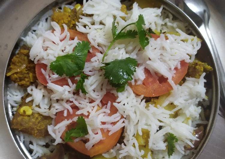 Simple Way to Make Homemade Jodhpur kabuli (layered rice recipe)