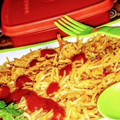 A picture of Vermicilli pulav.