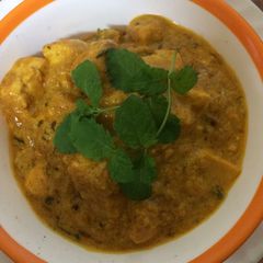 A picture of Merinated Mint Paneer.