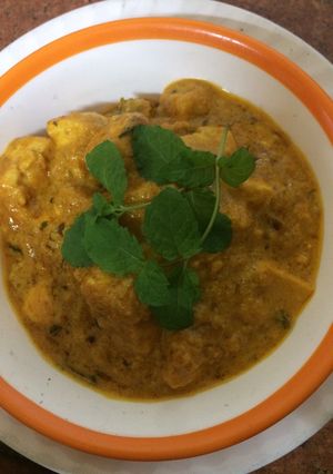 A picture of Merinated Mint Paneer.