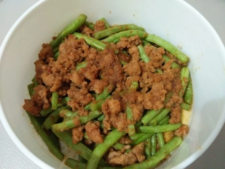 Cara Simple Membuat Resep  Buncis Cah Daging Terasi yang Lezat Sekali, Lezat Sekali