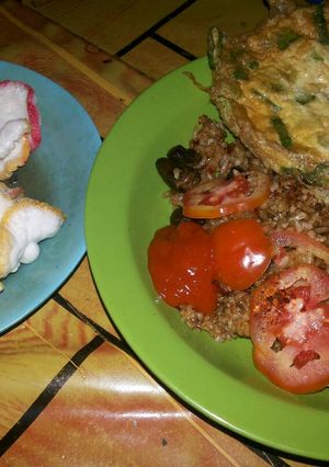 Foto resep Nasi goreng ala kadarnya