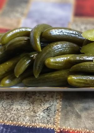 عکسی از دستور خیار شور