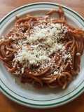 Spaghetti rojo