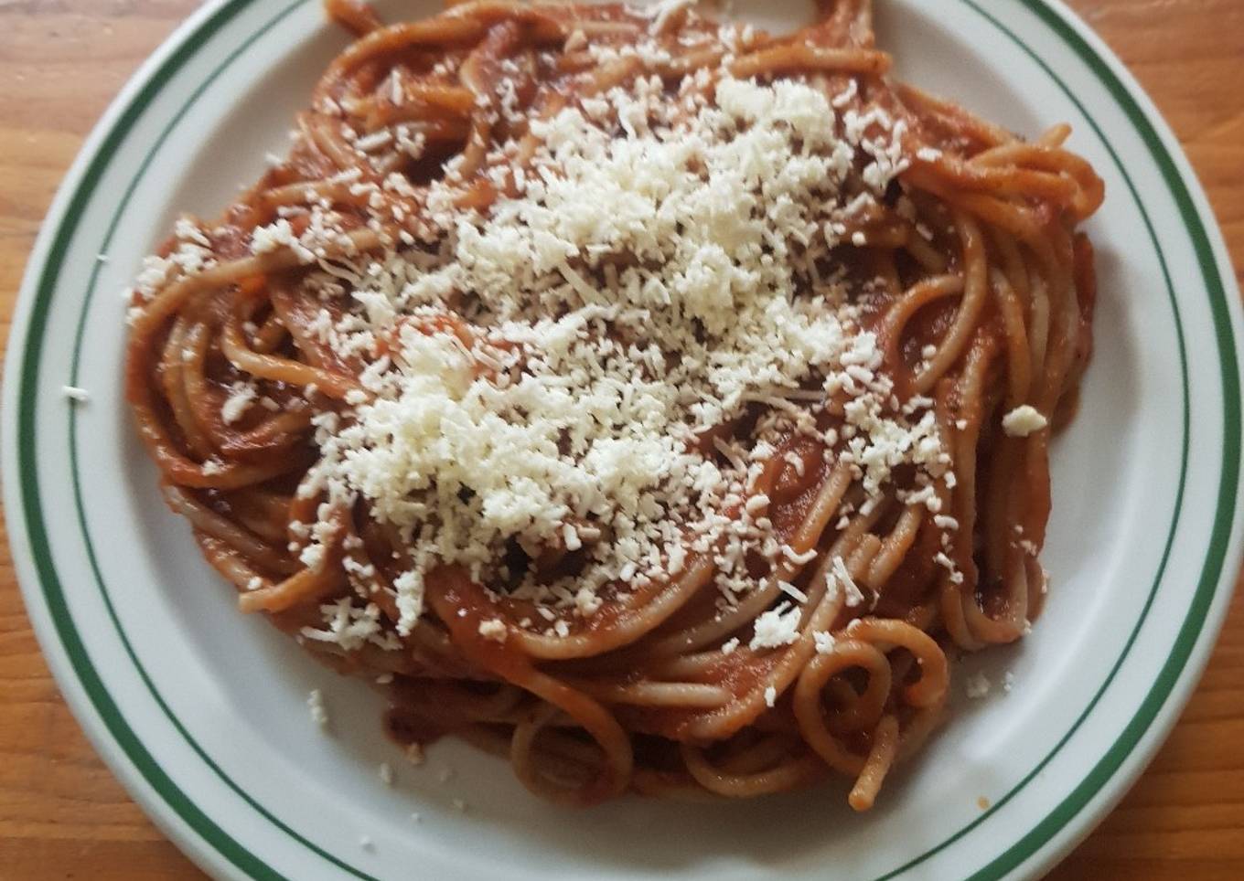 Spaghetti rojo
