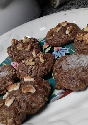 Una foto de Galletitas de avena y cacao