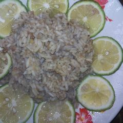 A picture of Minced meat Pilau.