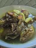 Pindang Iga kuah bening
