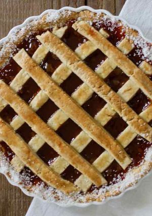 Una foto de Pastafrola de aceite