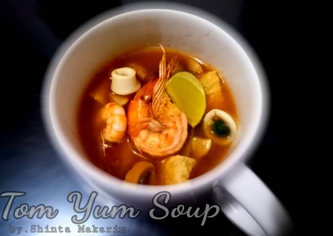 Tom Yum Seafood Mudah