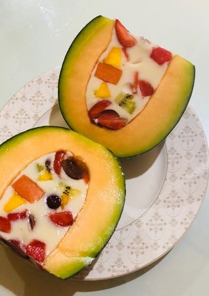Foto resep Melon jelly fruits suegerrr