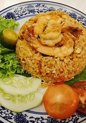 Foto resep Nasi goreng udang