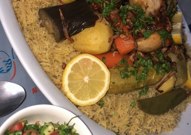 الكبسه السعوديه بالدجاج