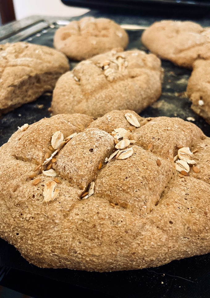 Una foto de Pan casero 100% integral RealFood