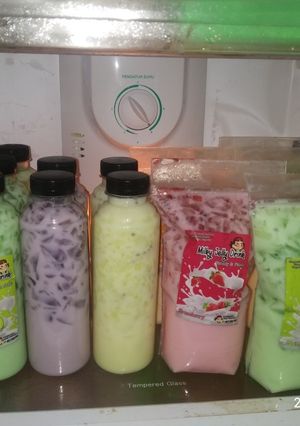 Foto resep Milky Jelly Drink