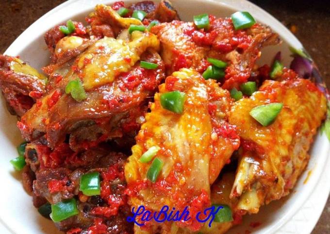 Local peppered turkey meat Recipe by Tonia Ugochukwu Bishop - Cookpad