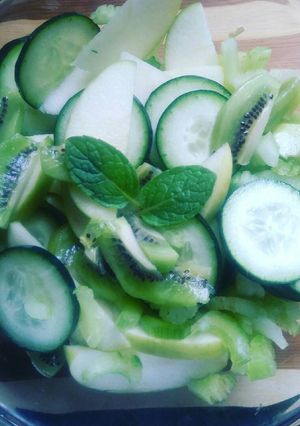 Una foto de Green salad