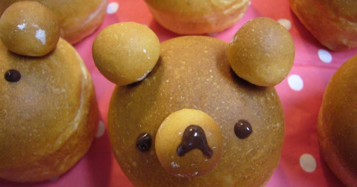 Teddy Bear Bread !! Funtime with my kids !!!