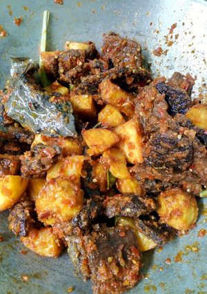 Foto resep Dendeng Balado Kentang