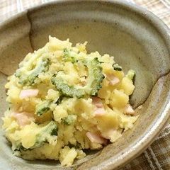 A picture of Easy Bitter Melon and Potato Salad.