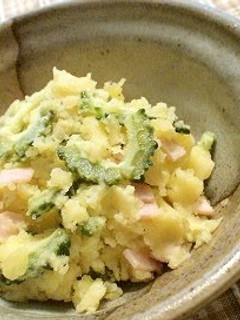 A picture of Easy Bitter Melon and Potato Salad.
