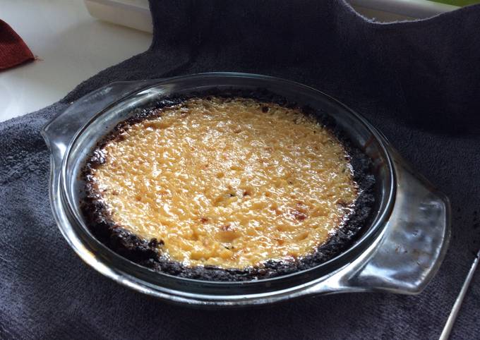 Key Lime Custard Pie with Oreo Crust